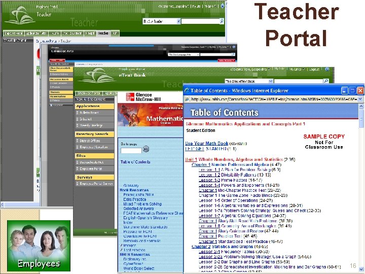 Teacher Portal 16 