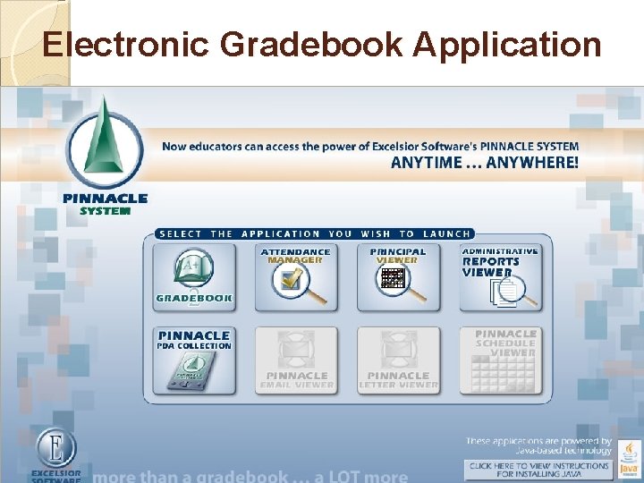 Electronic Gradebook Application 18 