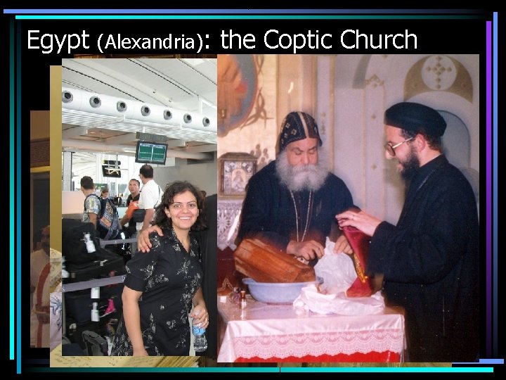 Egypt (Alexandria): the Coptic Church 