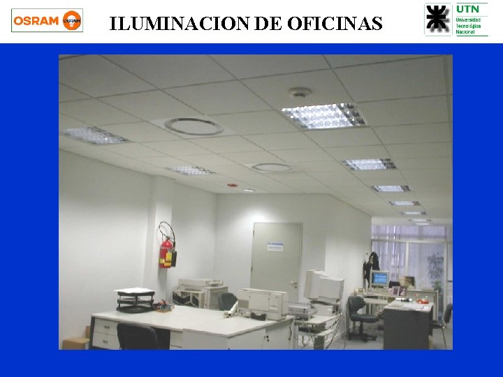 ILUMINACION DE OFICINAS 