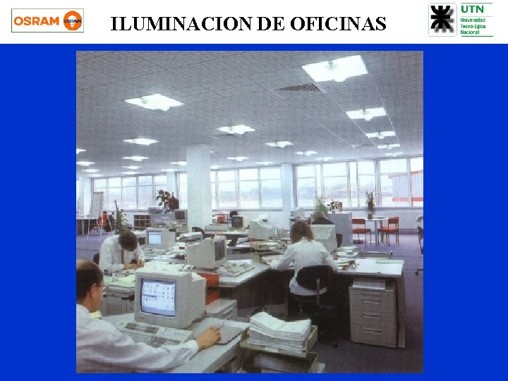 ILUMINACION DE OFICINAS 