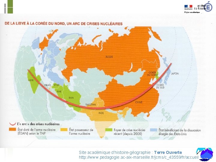 Site académique d’histoire-géographie : Terre Ouverte http: //www. pedagogie. ac-aix-marseille. fr/jcms/c_43559/fr/accueil 