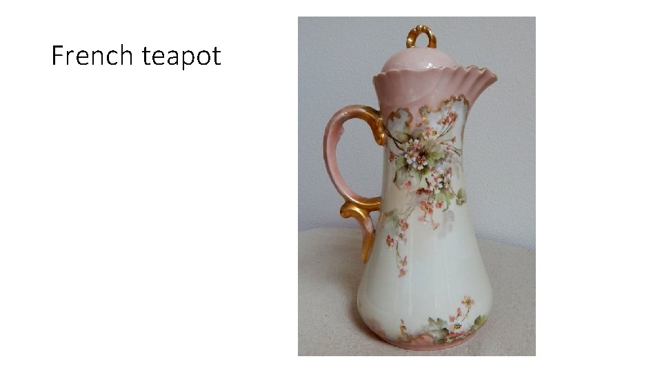 French teapot 
