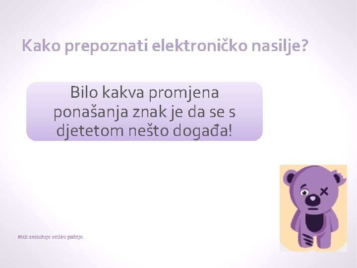 Kako prepoznati elektroničko nasilje? Bilo kakva promjena ponašanja znak je da se s djetetom