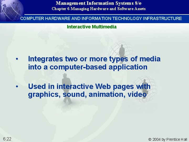 Management Information Systems 8/e Chapter 6 Managing Hardware and Software Assets COMPUTER HARDWARE AND