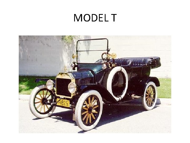 MODEL T 