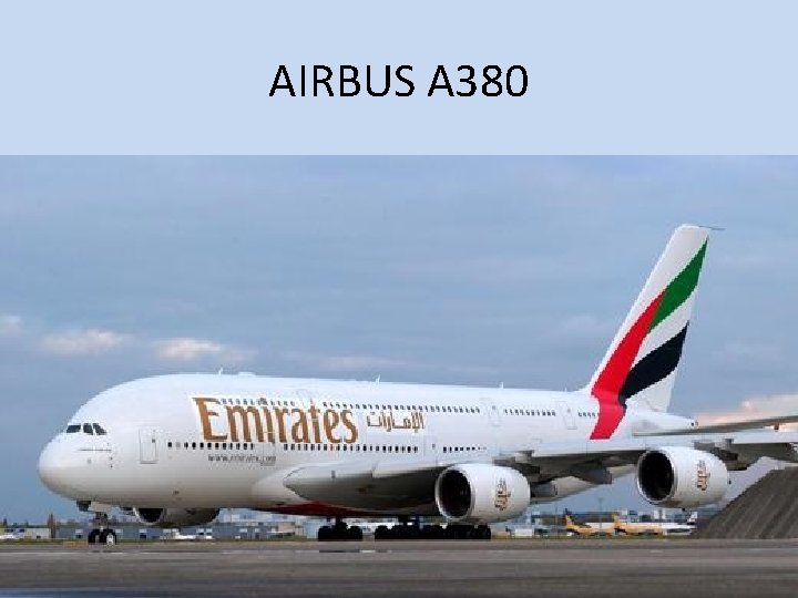 AIRBUS A 380 