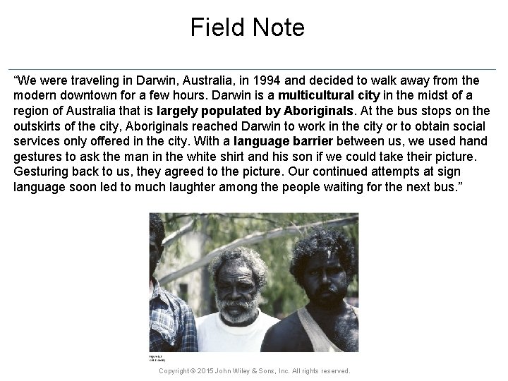 Concept Caching: Fenway Park, Boston, MA Field Note “We were traveling in Darwin, Australia,