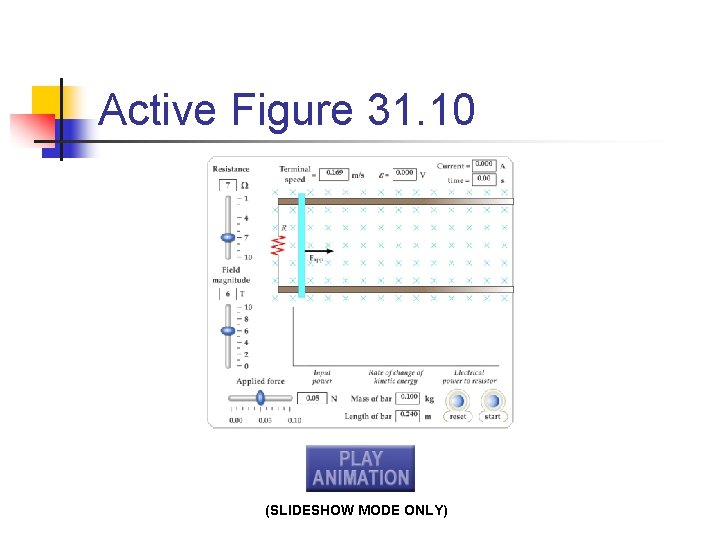 Active Figure 31. 10 (SLIDESHOW MODE ONLY) 