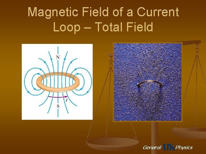 Magnetic Field of a Current Loop – Total Field General Physics 