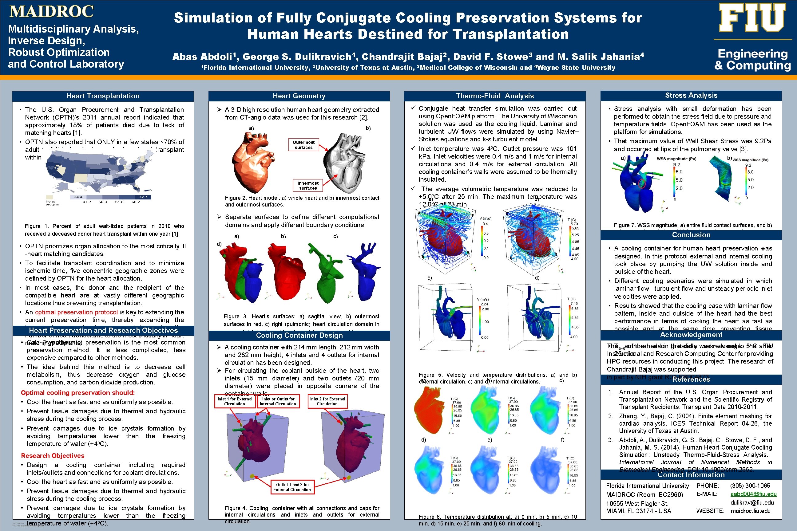 MAIDROC Multidisciplinary Analysis, Inverse Design, Robust Optimization and Control Laboratory Simulation of Fully Conjugate