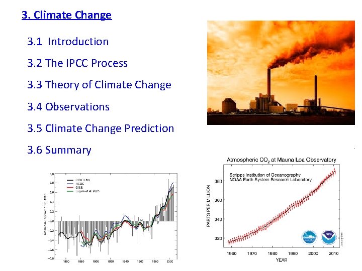 3. Climate Change 3. 1 Introduction 3. 2 The IPCC Process 3. 3 Theory 3. Climate Change 3. 1 Introduction 3. 2 The IPCC Process 3. 3 Theory