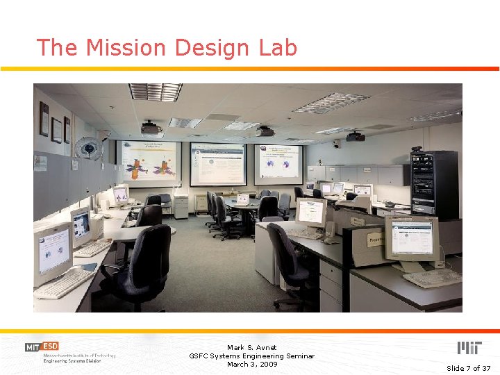 The Mission Design Lab Mark S. Avnet GSFC Systems Engineering Seminar March 3, 2009