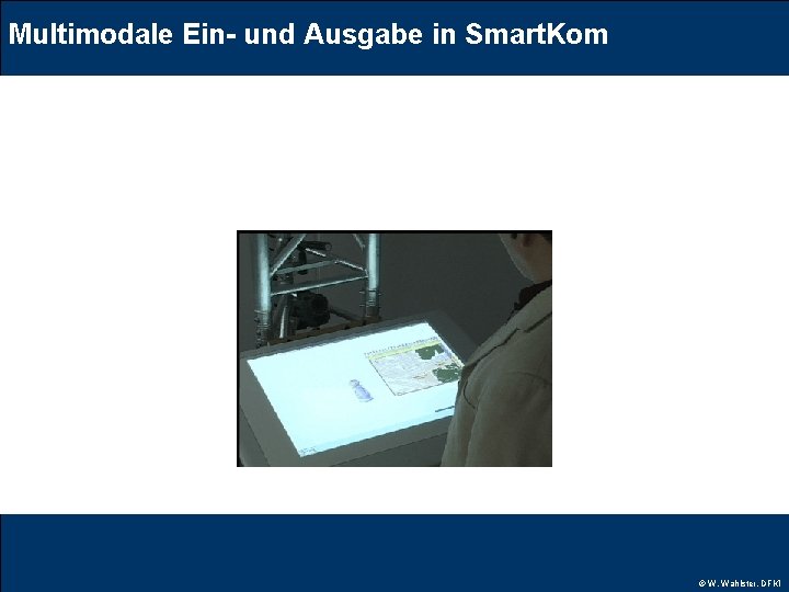 Multimodale Ein- und Ausgabe in Smart. Kom Auf der Übersicht Eine sehen sie die