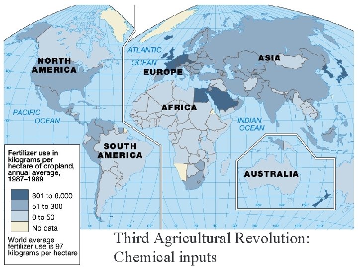 Third Agricultural Revolution: Chemical inputs 