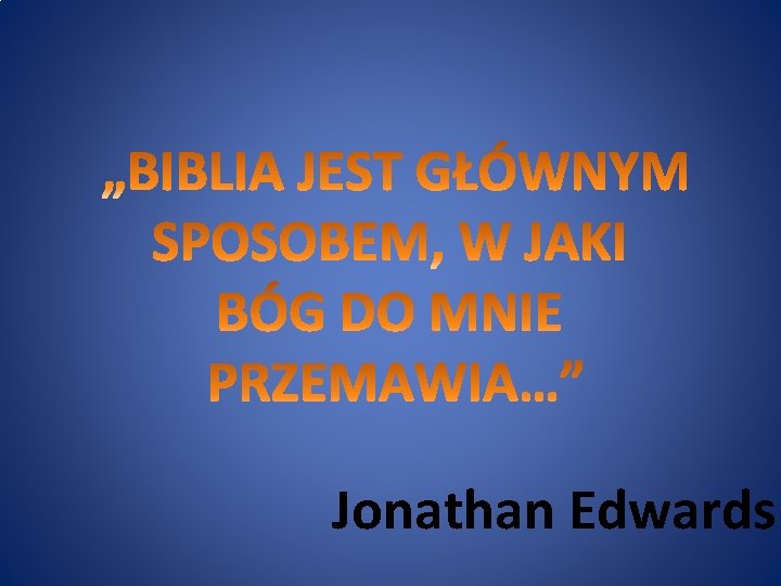 Jonathan Edwards 