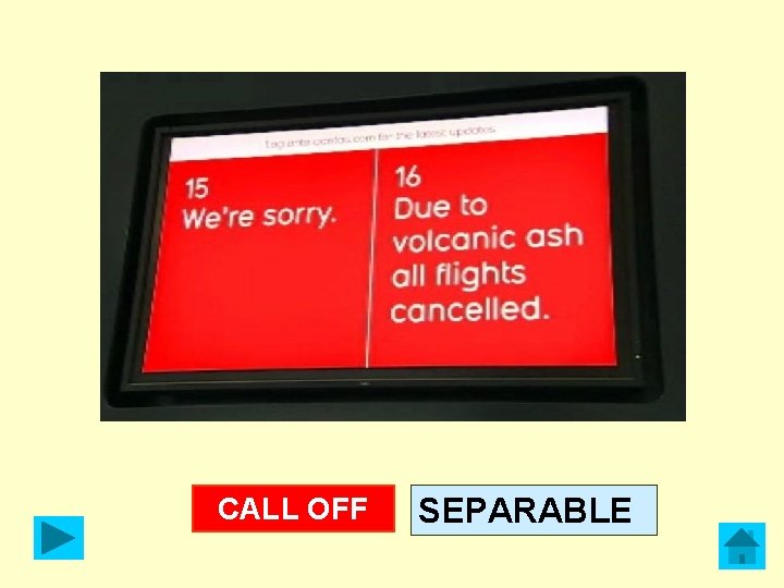 CALL OFF SEPARABLE 
