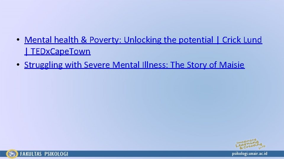  • Mental health & Poverty: Unlocking the potential | Crick Lund | TEDx.