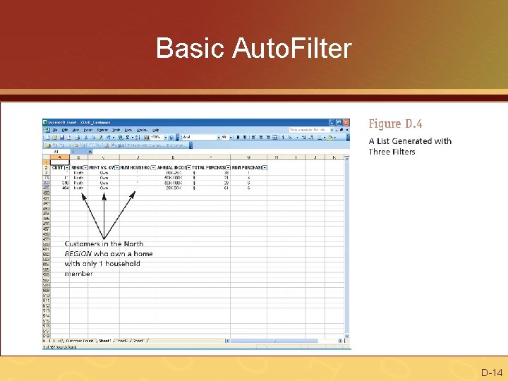 Basic Auto. Filter D-14 
