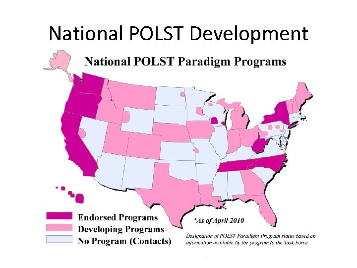 National POLST Development 