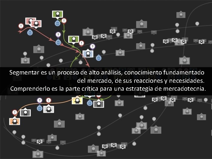 Segmentar es un proceso de alto análisis, conocimiento fundamentado del mercado, de sus reacciones