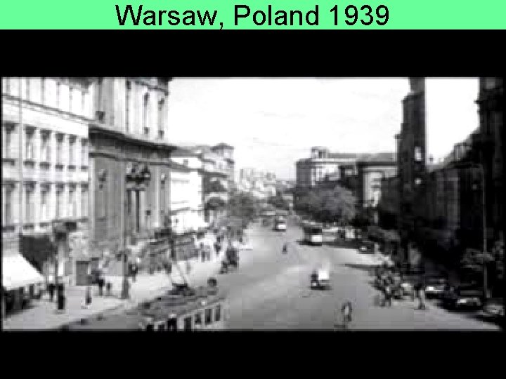 Warsaw, Poland 1939 