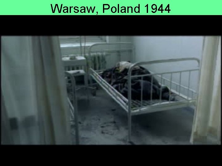 Warsaw, Poland 1944 