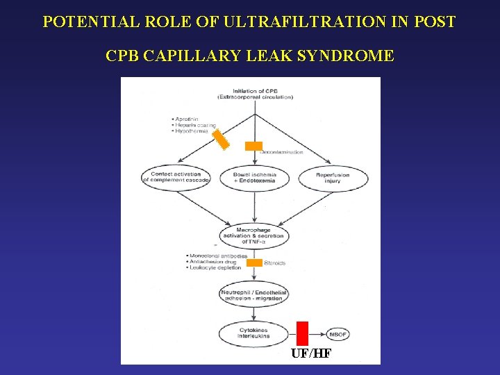 POTENTIAL ROLE OF ULTRAFILTRATION IN POST CPB CAPILLARY LEAK SYNDROME UF/HF 