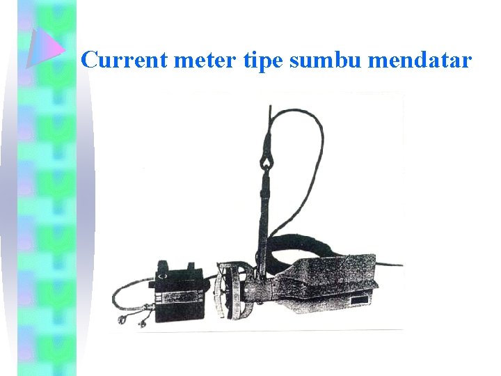 Current meter tipe sumbu mendatar 