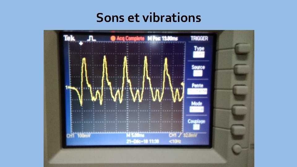 Sons et vibrations 