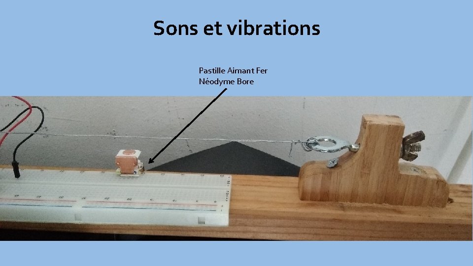 Sons et vibrations Pastille Aimant Fer Néodyme Bore 