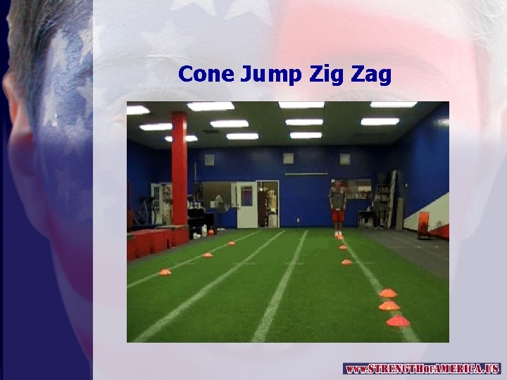 Cone Jump Zig Zag 