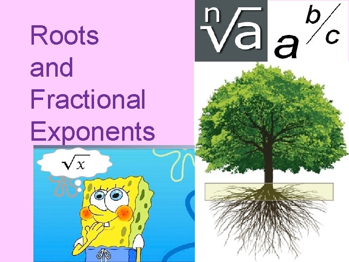 Roots and Fractional Exponents 