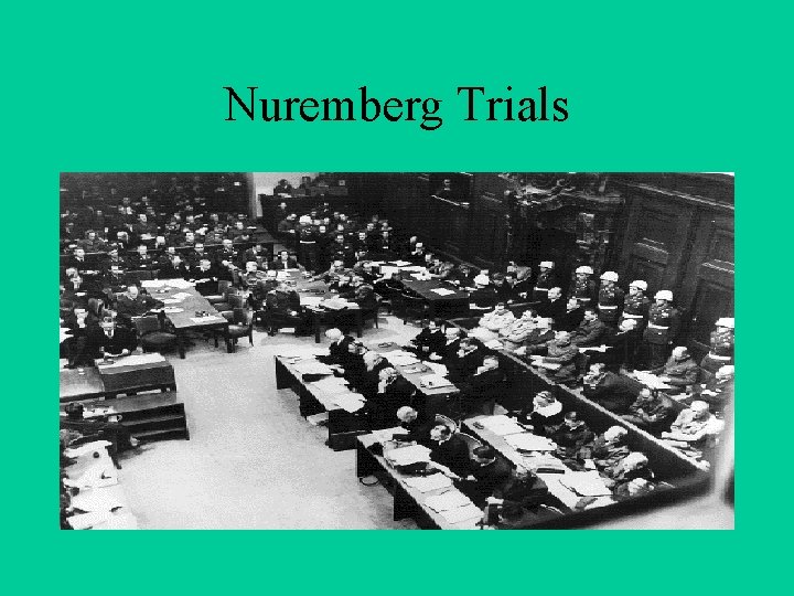 Nuremberg Trials 