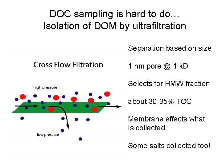Dissolved Organic Matter what is inside the black