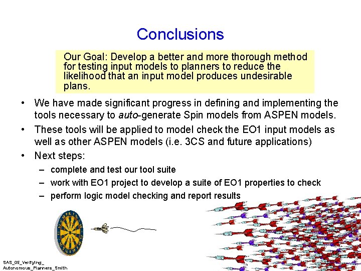 Conclusions Our Goal: Develop a better and more thorough method for testing input models