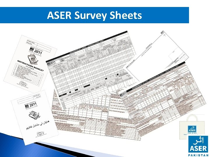 ASER Survey Sheets 