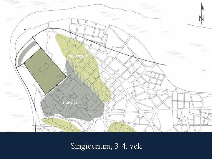 nekropola naselje Singidunum, 3 -4. vek 