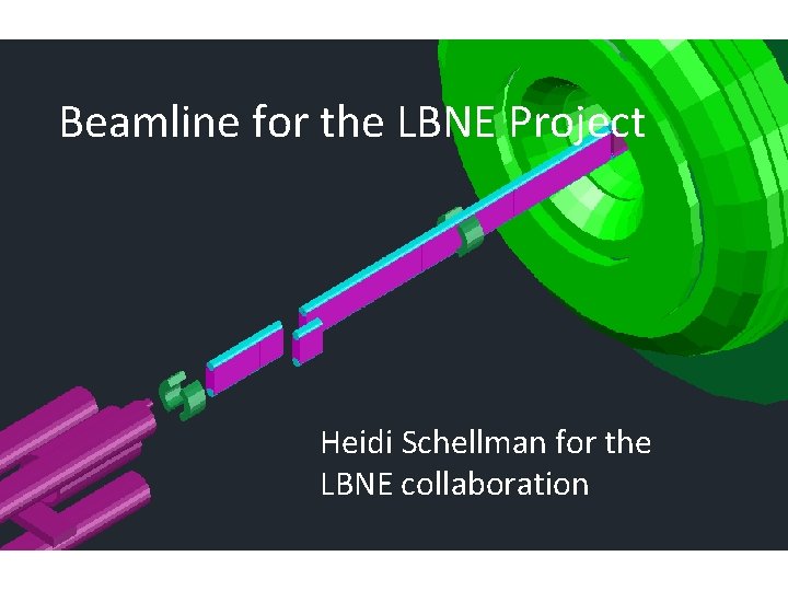 Beamline for the LBNE Project Heidi Schellman for the LBNE collaboration 