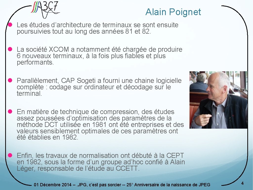 Alain Poignet l Les études d’architecture de terminaux se sont ensuite poursuivies tout au