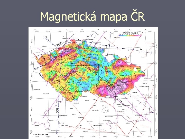 Magnetická mapa ČR 
