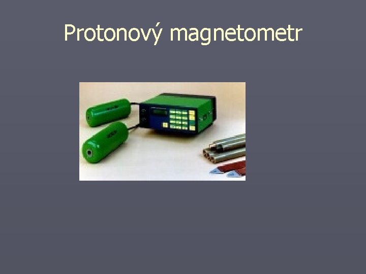 Protonový magnetometr 