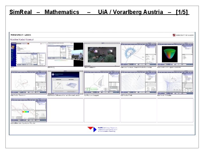 Sim. Real – Mathematics – Ui. A / Vorarlberg Austria – [1/5] 