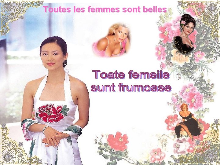 Toutes les femmes sont belles 
