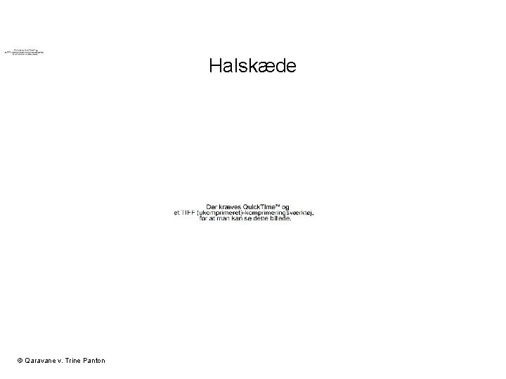 Halskæde © Qaravane v. Trine Panton 