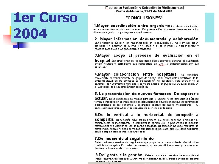 1 er Curso 2004 