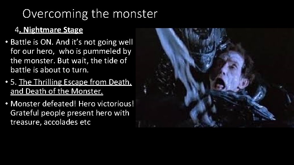 Overcoming the monster • 44. Nightmare Stage • Battle is ON. And it’s not