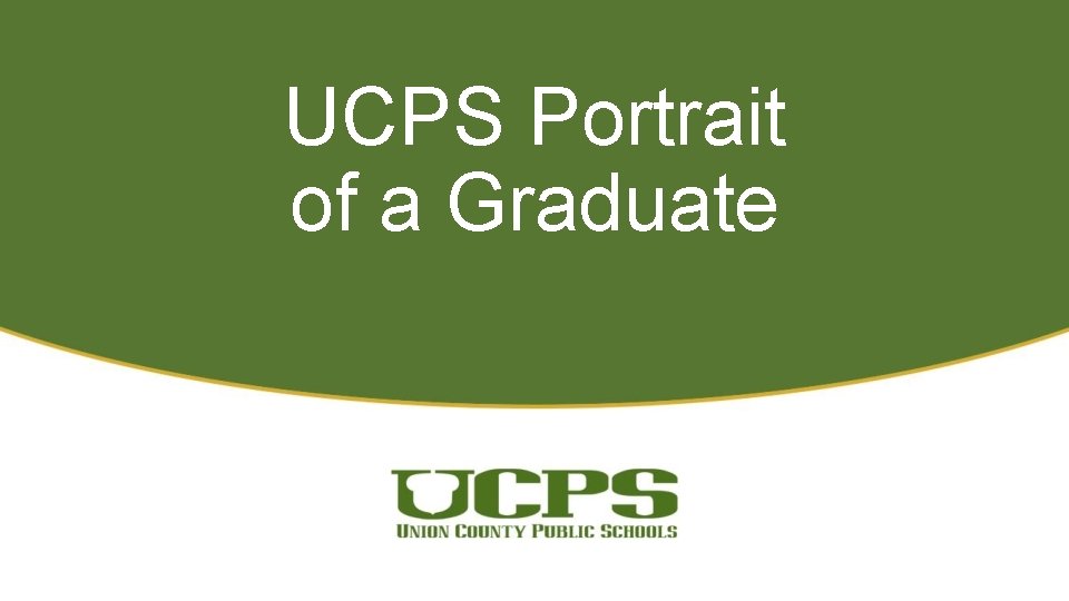 UCPS Portrait of a Graduate 