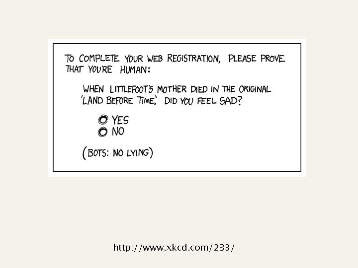 http: //www. xkcd. com/233/ 