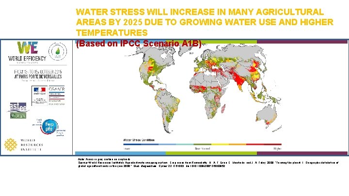 CLIMATE CHANGE WATER AGRICULTURE AND FOOD SECURITY SETTING